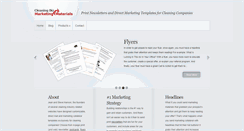 Desktop Screenshot of cleaningbizmarketingmaterials.com
